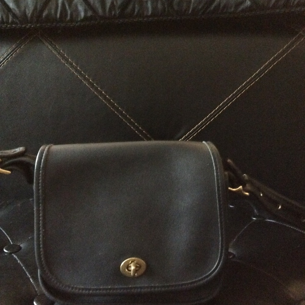 Vintage Coach Leather Crossbody